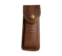 Javoryxh Gaine De Couteau Poche Pochettes Faites À La Main Étuis en Cuir Pliant Outil Gaine Transport Extérieur Facile À Utiliser Pochettes Couteau Pliantes Étuis