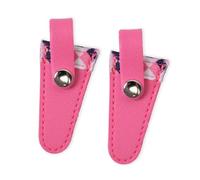 Javoryxh Gaine pour Ciseaux De Broderie 2 Pièces Couvertures en PU Couvertures Protection Treillis Couleur Gaine Couture