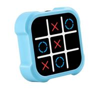 Javoryxh Jeu Électronique Éducatif Puzzle Portable Jouet De Voyage Planche Morpion Et Croix Fidgets pour Electronic Noughts and Crosses Game