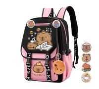 Javoryxh Joli À Capybaras Pour Femmes Et Hommes Sacs De Voyage À De Jour Décontracté Sacs D'école Cadeaux