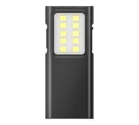 Javoryxh Lampe De Travail Extérieure 8 Heures D'autonomie Rechargeable par USB Conception 4 Niveaux Luminosité Adaptée À La Pêche Activité Lampes Poche Rechargeables Portables