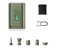 Javoryxh Les Pompes À Air Gonflent Et Dégonflent pour Les Flotteurs De Sacs De Rangement sous Vide Portables 1200mah Électriques avec Lumière Gonfleur Et Dégonfleur À Double Usage