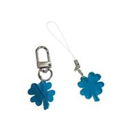Javoryxh Lot de 2 chaînes de téléphone à quatre feuilles avec pendentif élégant et multifonction pour téléphone portable pour un usage quotidien