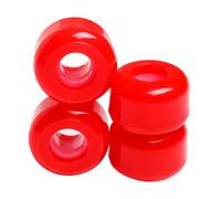 Javoryxh Lot De 4 Roues Surf Rue pour Longboards À Haute Élasticité Résistantes À l'usure pour Longboards Et Patinage Rue Roues Skateboard Type Lourd