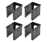 Javoryxh Manchon D'isolation Coulissant Tuyau Métallique Glissières Coulissantes Tube Carré pour L'entraînement Physique Équipement d'exercice Équipement De Fitness Manchon en Plastique Creux