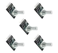 Javoryxh Module D'encodage Rotatif À 360 Degrés Ensemble De 5/10 Pièces pour Cartes De Développement Robotique Et Contrôle Électronique Module D'encodage Rotatif