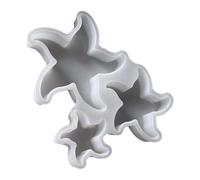 Javoryxh Moules À Bougies en Silicone Forme D'étoile pour La Fabrication De Résine Époxy Bougie Savon Gâteau Fondant Décoration Chocolat Étoile De Mer Moule Résine