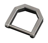 Javoryxh Mousqueton Multifonctionnel À Longue Utilisation Porte-clés Portable avec Tournevis Boucles en Fer À Cheval Porte-clés pour Voyage Équipement D'extérieur Accessoire