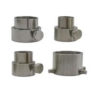 Javoryxh Outil De Fixation Mouvement Montre en Acier Inoxydable 304 pour Les Travaux Réparation Montres Professionnels Et Amateurs 4 Pièces/Ensemble Fournitures Bijouterie