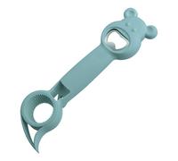 Javoryxh Ouvre-Bouteille De Bière Portable À Texture en Plastique Adapté Amateurs Et Amateurs Fête