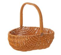 Javoryxh Panier De Rangement Pratique Multifonctionnel Tissé À La Main pour Fleurs Pain Fruits Et Légumes Camping De Place