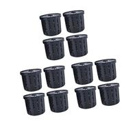 Javoryxh Paquet De 16 Paniers en Plastique Durables Panier en Filet À Mailles Hydroponiques sans pour Une Installation Et Un Retrait Faciles Supports Jardin Aquatique
