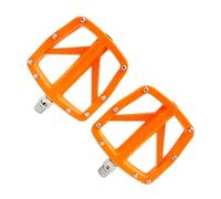 Javoryxh Pédales De Cyclisme en Tube De Carbone 1 Paire Haute Résistance Large Plateforme pour L'exploration en Plein Air Nylons Durables