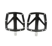 Javoryxh Pédales De Cyclisme en Tube De Carbone 1 Paire Haute Résistance Large Plateforme pour L'exploration en Plein Air Nylons Durables