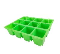 Javoryxh Plateau De Démarrage pour Jardinage Conteneur Propagation Conception À Compartiments Multicolores Un Développement Sain des Plateaux Démarrage À Haut Drainage