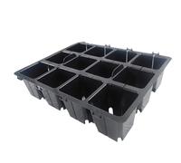 Javoryxh Plateau De Démarrage pour Jardinage Conteneur Propagation Conception À Compartiments Multicolores Un Développement Sain des Plateaux Démarrage À Haut Drainage