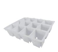 Javoryxh Plateau De Démarrage pour Jardinage Conteneur Propagation Conception À Compartiments Multicolores Un Développement Sain des Plateaux Démarrage À Haut Drainage