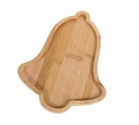 Javoryxh Plateaux À Desserts Élégants en Forme d'arbre De Noël Thème Vacances Arbre en Bois/Cloches Plat Service pour Les Réunions Famille Présentation des Aliments