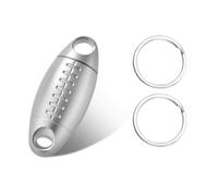 Javoryxh Porte-clés À Dégagement Rapide Boucle Push Pull en Alliage Métallique Clip De Outil Portable D'extérieur Voiture en Alliage De Titane