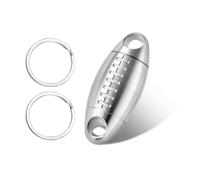 Javoryxh Porte-clés À Dégagement Rapide Boucle Push Pull en Alliage Métallique Clip De Outil Portable D'extérieur Voiture en Alliage De Titane