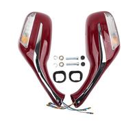 Javoryxh Remplacement des Rétroviseurs avec Clignotant pour Côté Modification De Vélo Électrique Lampe LED Rétroviseur De LED