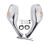 Javoryxh Remplacement des Rétroviseurs avec Clignotant pour Côté Modification De Vélo Électrique Lampe LED Rétroviseur De LED