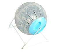 Javoryxh Roue De Course en Plastique pour Hamster Équipement d'exercice À Rotation Silencieuse Cage Animaux Compagnie avec Cadre Debout Sécurisé Roue Hamster avec