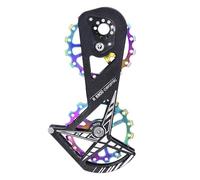 Javoryxh Roue De Dérailleur Arrière De Vélo avec Roulement en Céramique 16T en Alliage D'aluminium Jusqu'à 18T pour R8000 R8800 5800 5700 105 6600 Cyclisme À Faibles Frictions