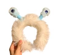 Javoryxh Serre-tête lumineux en peluche avec tentacules 3D - Pour fête de Noël - Pour fille - Pour lavage du visage - Pour enfants