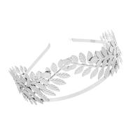 Javoryxh Serre-tête pour Halloween, motif feuilles grecques et florales, accessoire pour cheveux pour fêtes costumées, look tendance