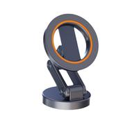 Javoryxh Supports Magnétiques pour Téléphone De Voiture Petit Magnétique Rotatif À 360 Degrés Installation Simple Facile