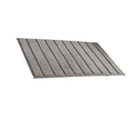 Javoryxh Tapis De Bain Rayé pour Amis La Famille Antidérapant Sûr Haute Absorption en Polyester Doux pour Salle Bain Microfibre Polyester