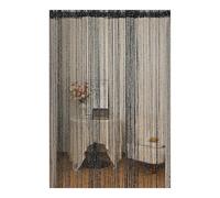 Javoryxh Thin Silver Window Sheer Curtain with Against Aging Polyster Fabric Modern Plan for Strengthened Ventilation and Privacy City Fashion Window Insect Screen