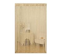 Javoryxh Thin Silver Window Sheer Curtain with Against Aging Polyster Fabric Modern Plan for Strengthened Ventilation and Privacy City Fashion Window Insect Screen