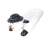 Javoryxh Traîneau Gonflable Pliant De Tube Neige avec des Poignées Épaississent Le Tube PVC Jouet Sports Plein Air d'hiver Anneaux Ski Gonflables PVC Sledding Thick Tubing