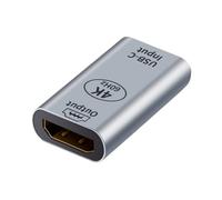 Javoryxh Type C Conversion Bande Passante De 32 4 Gbit/s Type C Adaptateur en Aluminium pour Une Projection Efficace De La Gestion du Chauffage