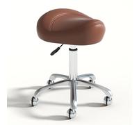 JAVPTAV Chaise de Selle, Tabouret de Selle pivotant et Ergonomique, Chaise Dentaire, Tabouret de beauté, Hauteur réglable for Dentiste, Salon, Massage, Bureau(A7)