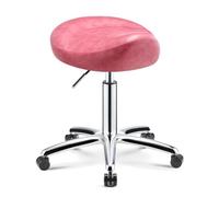 JAVPTAV Chaise de Selle, Tabouret de Selle pivotant et Ergonomique, Chaise Dentaire, Tabouret de beauté, Hauteur réglable for Dentiste, Salon, Massage, Bureau(A9)