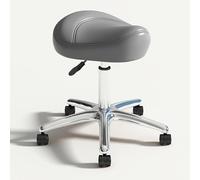 JAVPTAV Chaise de Selle, Tabouret de Selle pivotant et Ergonomique, Chaise Dentaire, Tabouret de beauté, Hauteur réglable for Dentiste, Salon, Massage, Bureau(A2)