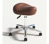 JAVPTAV Chaise de Selle, Tabouret de Selle pivotant et Ergonomique, Chaise Dentaire, Tabouret de beauté, Hauteur réglable for Dentiste, Salon, Massage, Bureau(A3)