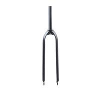 JAVPTAV Fourche de vélo Rigide 26" 700C, Fourche à Suspension Avant Noire en Alliage d'aluminium léger