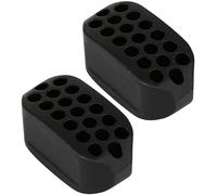 Jaw Strength Trainer Femmes Hommes Face Jaw Line Lifting Jawline Exerciseur Musculaire Exerciseur Renforcement Outil De Formation, 2Pcs Noir