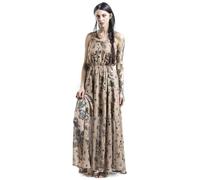 Jawbreaker Robe D'Été Apothecary Master Femme Robe Longue Beige XL 100% Polyester