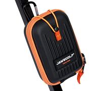 JAWEGOLF Étui de transport rigide en EVA compatible avec Bushnell TourX V2 V3 V4 V5 Pro X2 Pro XE et Garmin Z80 Z82 (noir-magnétique, taille L)