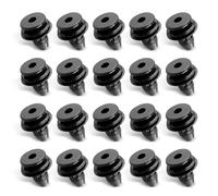 JawGrew Lot de 20 clips de fixation pour feu arrière de voiture, 1,7 x 2 cm, clip de rivet à pousser, remplace les pièces OEM #68061648AA, compatible avec Dodge Ram 1500 2500 3500 4500 2007-2022