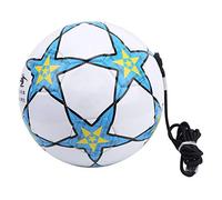 JAWL Football Solo Trainer, Ballons de Football pour Enfants Adolescents Corde Élastique Haute Résistance Professionnel pour l'Entraînement de Football(Boule n°5)