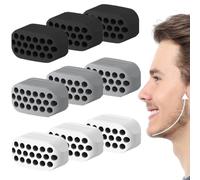 Jawline Exerciser, 12 pièces Mâchoire Entraînement, Exercice Mâchoire, Jaw Trainer, Exercices pour les Muscles du Visage, Mâchoire Entraîneur Exercices, Exercices pour les Muscles du Visage