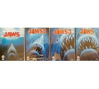 JAWS 1-4 QUADRILOGY anthology collection JAWS + JAWS 2 + JAWS 3 + JAWS THE REVENGE
