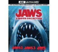 Jaws: 3-Movie Collection [Ultra Hd] With Blu-Ray, 4k Mastering, Digital Copy