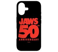Jaws 50th Anniversary Bold Logo Shark Fin Coque pour iPhone 17